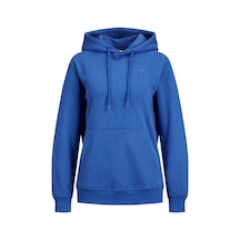 Jjxx Bayan Kapüşonlu Kanguru Cepli Sweatshirt 12223961 Mavi