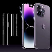 Ally iPhone Uyumlu 15 Pro Max Hidrojel Hayalet Yan Alt Üst Kaplama Koruyucu Film- 5775