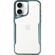 Apple, Uyumlu iPhone 16 Plus Kılıf Boyi Silikon Kapak - Turkuaz