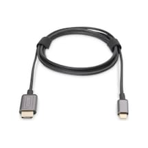 Digitus Da-70821 1.8 Mt Usb Type To Hdmi Erkek-Erkek 4K 30Hz Meta
