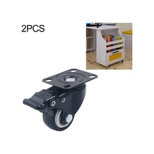 Sones 2 Adet 2 İnç Mobilya Dolap Sehpa Sessiz Evrensel Fren Tekerleği