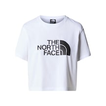 The North Face W S/s Cropped Easy Tee Kadın T-shirt Nf0a87nafn41 Beyaz