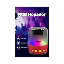 Rgb Işıklı Yüksek Ses Hoparlör