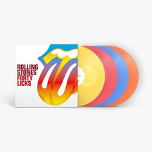 The Rolling Stones Forty Licks Multicolor Transparent Yellow, Red, Blue & Orange Coloured Vinyl Edition 4lp 4'lü Renkli Plak Limited Edition