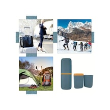 1 Adet Yeşil Renk Seyahat Tipi Diş Macunu Ve Fırçası Saklama Kabı 19.8 X 7,2 Cm Yeşil