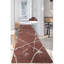 Broken Bej Yolluk 80X150 Cm Kesme Yolluk