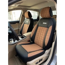 Opel Astra Sedan H/j 2004 2021 Aracınıza Uyumlu Arkalı Önlü Takım Dolgulu Oto Kılıfı - Piksel Seri