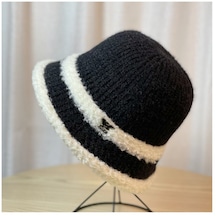 Lbwbw Kadın Modası Gündelik Şapka - Siyah -54 - 58 Cm - Lbw053