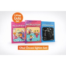 Okul Öncesi Eğitim 3 Lü Kitap Seti Hoş Geldin Bebek & Mantığını Çalıştırıyorum & Atatürk Ün İzinde