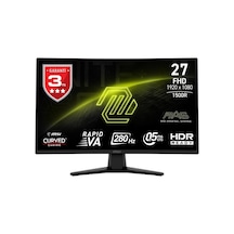 MSI MAG 274CXF 27" 1920x1080 FHD Curve 1500R RAPID VA 280 HZ 0.5MS (GTG) ADAPTIVE-SYNC Gaming Monitör