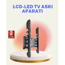 32 İnç Led Tv Duvar Askı Aparatı Dayanıklı Metal Kolay Montaj Mh-hs5316-3769