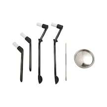 Metabagua Kahve Öğütücü Temizleme Fırçası, Kahve Makinesi Temizleme Fırçası, Espresso Makinesi Grup Başkanı Için Kahve Temizleme Aracı 2xrfdq Gümüş