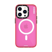 Youngkit iPhone 14 Pro Max Uyumlu Kılıf Magsafe Kablosuz Şarj Özellikli Youngkit Crystal Color Kapak