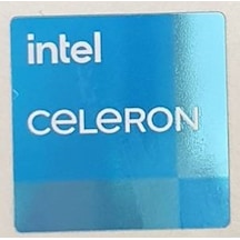 OEM intel celeron 11.ci ve 12.ci Nesil Sticker Etiket D79