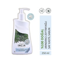%100 Doğal Sıvı Kastil Sabunu Arındırıcı Zeytinyağlı 10 Bitkisel Değerli Yağ Vegan 250 Ml