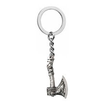 İskandinav Viking Balta Figürlü Anahtarlık Zamak Metal Mitolojik Ve Gotik Unisex Aksesuar