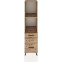 Hyperion Dolap 2 Raflı 3 Çekmeceli 44x44x182 Çam-çam Atlas Çam
