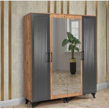 Kdl İnci 4 Kapılı Dolap