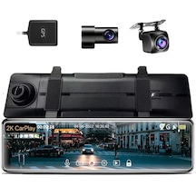 Antcam T70 Wifi Gps 4k+1080p Üç Kameralı Araç İçi Kamera