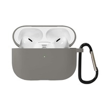 Microsonic Airpods Pro 2.nesil Liquid Silicone Lansman Gri