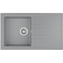 Teka Stone 50 B-tg Metalik Gri Granit Eviye Gri