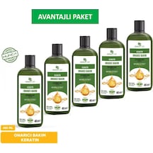 Keratin Saç Dökülmesine Karşı Şampuan 485 Ml 5 Li Set Tüm Saç Tipleri
