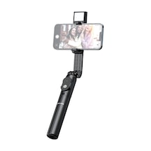 Lenyes Lph101 Canlı Yayın Dolgu Işıklı Tripod Ve Selfie Çubuğu Siyah