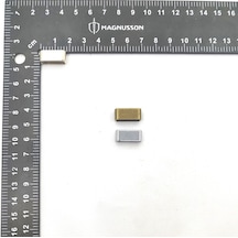 5x15 Deri Bileklik Ara Aparatı 100 Gram 5 X 15 Mm / Gümüş Rengi