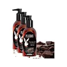 Hubrendy Sh Playboy Chocolate Massage Oil 3 Adet Çikolata Aromalı Vücut Masaj Yağı