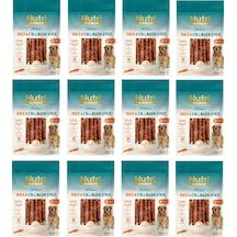 Nutri Canin Ördek Eti Sargılı Kolajen Çubuk Tahılsız Köpek Et Ödülü 80 G X 12 Adet