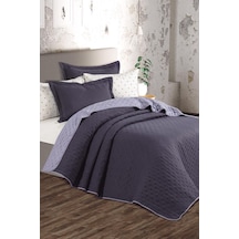 Washed Soft Çift Taraflı 6 Parça Çeyiz Seti Gri Gri