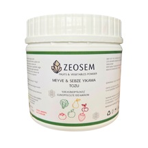 Semedis - Zeosem Doğal Zeolit Klinoptilolit 100 Mikron Sebze Ve Meyve Yıkama Tozu 500 Gr