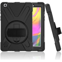 Galaxy Uyumlu Tab A 8.0 (2019) T290 Zore Defender Standlı Koruyucu Kılıf