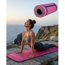 Yoga Matı 10 Mm Kalınlık Uczzz10mmyogamatıpembe-5 Pembe