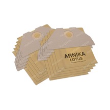 Arnica Uyumlu Lotus Blu Süpürge Kağıt Toz Torbası 10 Adet