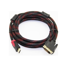 Hdmi To Dvi 24+1 Çevirici Dönüştürücü Monitör Kablosu 1.5 m