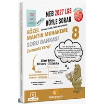 2027 8. Sınıf Sözel Mantık Muhakeme Soru Bankası Sinan Kuzucu