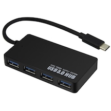 Alfais 4856 Type C Usb 3.1 4 Port Usb 3.0 2.0 Hub Çoğaltıcı Çoklayıcı Dönüştürücü Switch