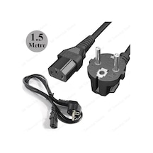 Pc Monitör Tv Monitör Printer Power Şarj Kablosu - 1.5 Metre