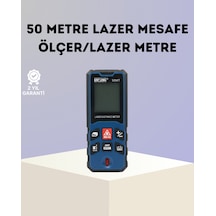 Drnds Lazer Metre 50 Mt Hassas Ve Hızlı Ölçüm Özellikli
