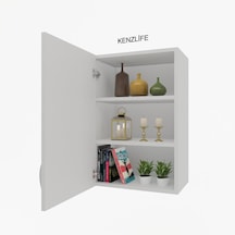 Zkenzlife mutfak dolabı irem  090.060.32 byz 2 raflı kapaklı  ofis banyo kiler evrak kitaplık