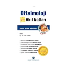 Oftalmoloji Akıl Notları