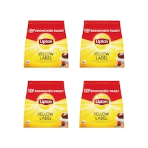 Lipton Yellow Label Demlik Poşet Çay 150'li Paket X 4 Adet