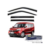 Fiat Doblo 2 Niken Kromlu Cam Rüzgarlığı 4lü Set 2010 2020