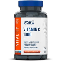 Applied Nutrition Vitamin C Rose Hips Ascorbic Acid 1000mg 100 Ca
