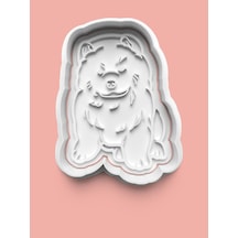 Chow Chow Köpek Figürü Kurabiye Kalıbı Ve Şeker Hamuru Kalıbı