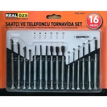 Real Özs Saatçi ve Telefoncu Tornavida Seti 16 Parça N11.9432