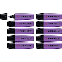 Stabilo Fosforlu Kalem Boss Eflatun 10'lu Paket Diğer