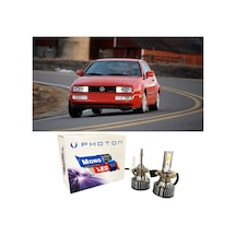 Vw Corrado Uzun+kısa Far Ampulü H4 Mono Yeni Seri Beyaz 1988-1995