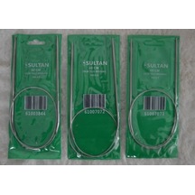 Çelik Telli Misinalı Şiş 60 Cm 2,5 No 3 No 3,5 No 1 Er Adet